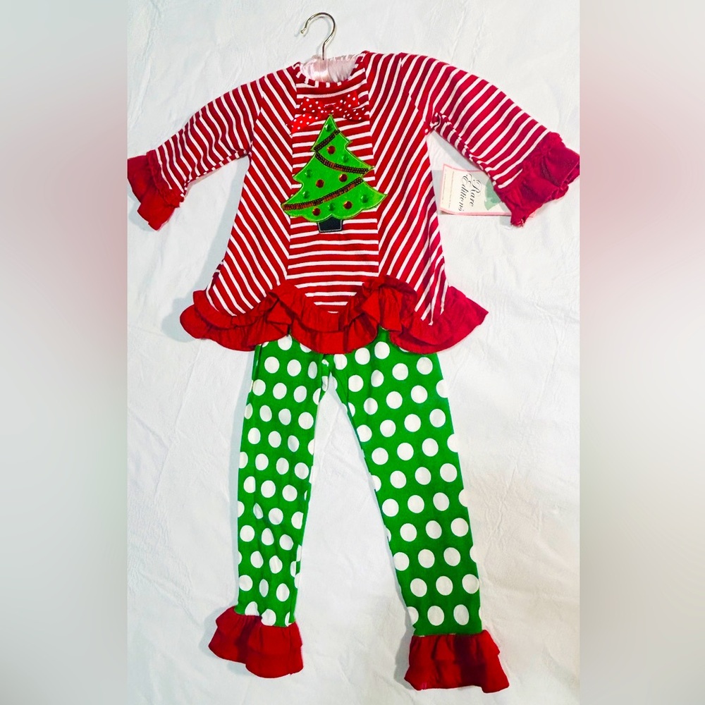 Rare Editions Christmas 2 piece Set Size 6